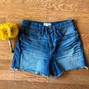 Madewell size 29 blue denim shorts